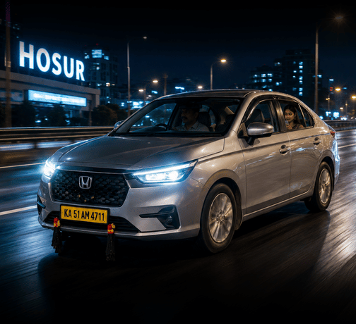 Local Taxi Service In Hosur