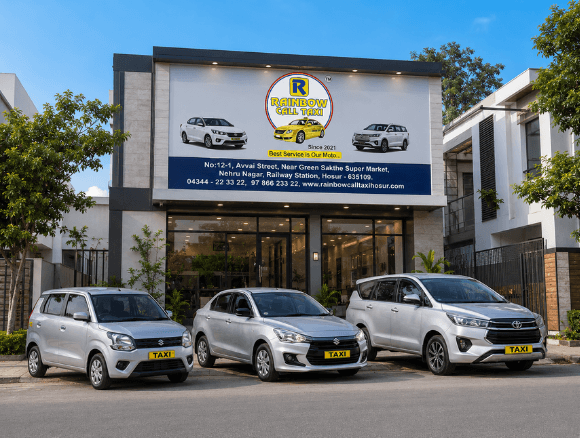 Rainbow Call Taxi Hosur Office Image